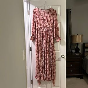 Pink Lily Long Sleeve Dress